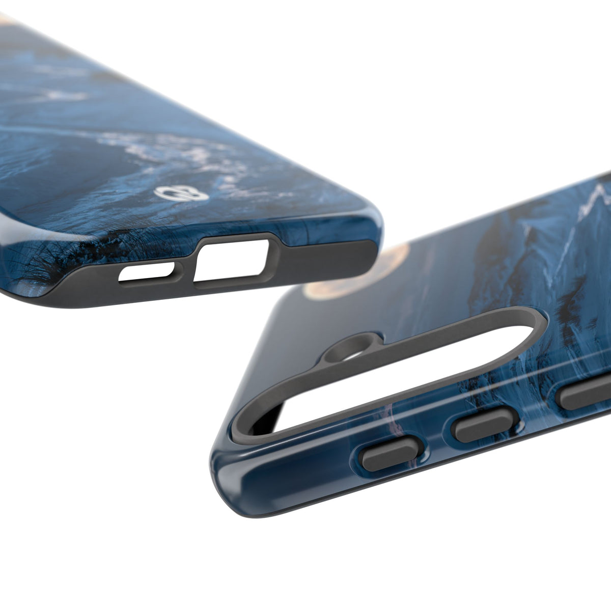 Arctic Moon Drift · Tough Phone Case for Samsung · Blue
