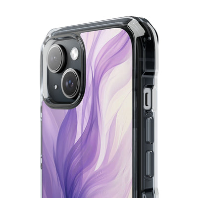 Amethyst Silk Waves · Impact Phone Case for iPhone · Magsafe