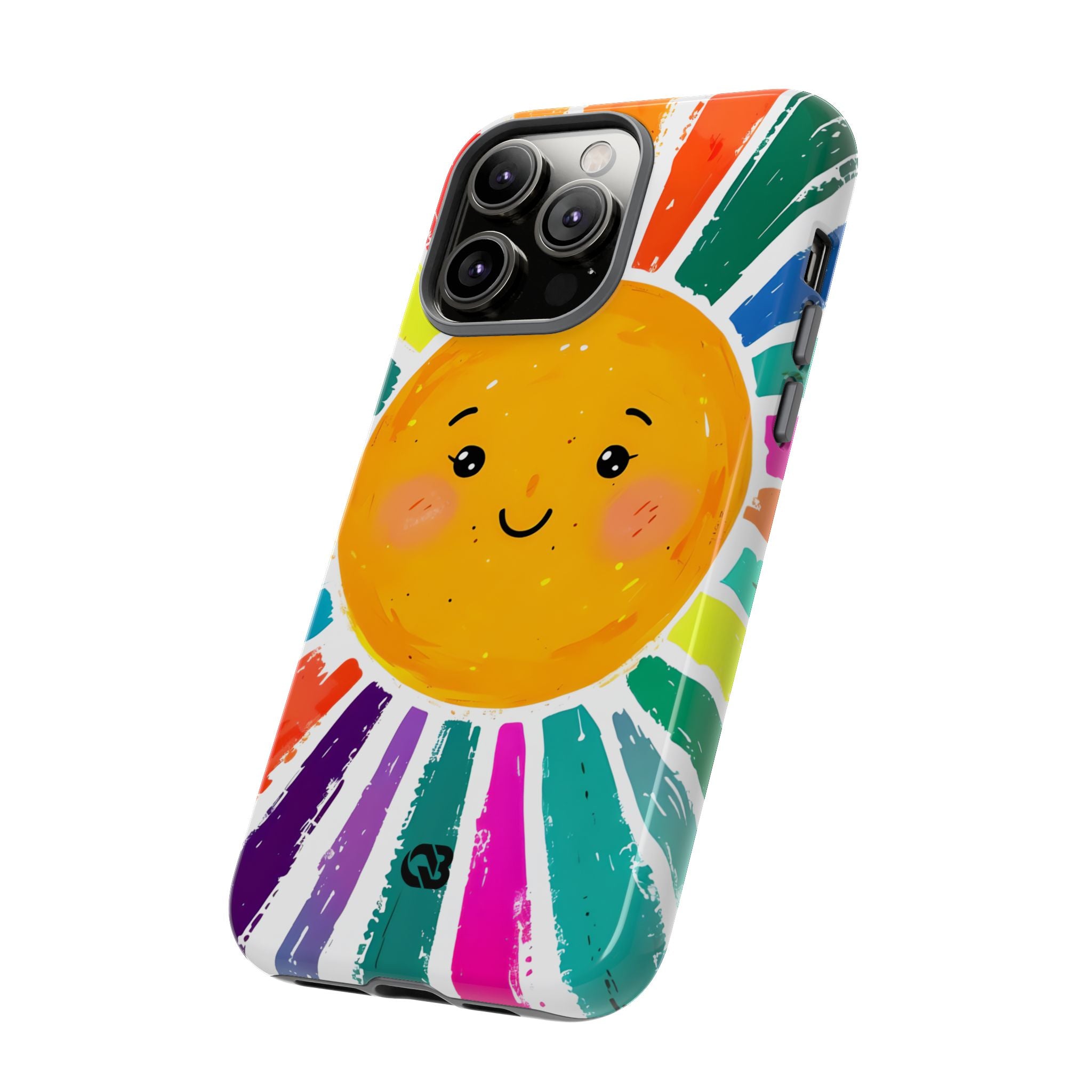 Vibrant Solar Smile · Tough Phone Case for iPhone