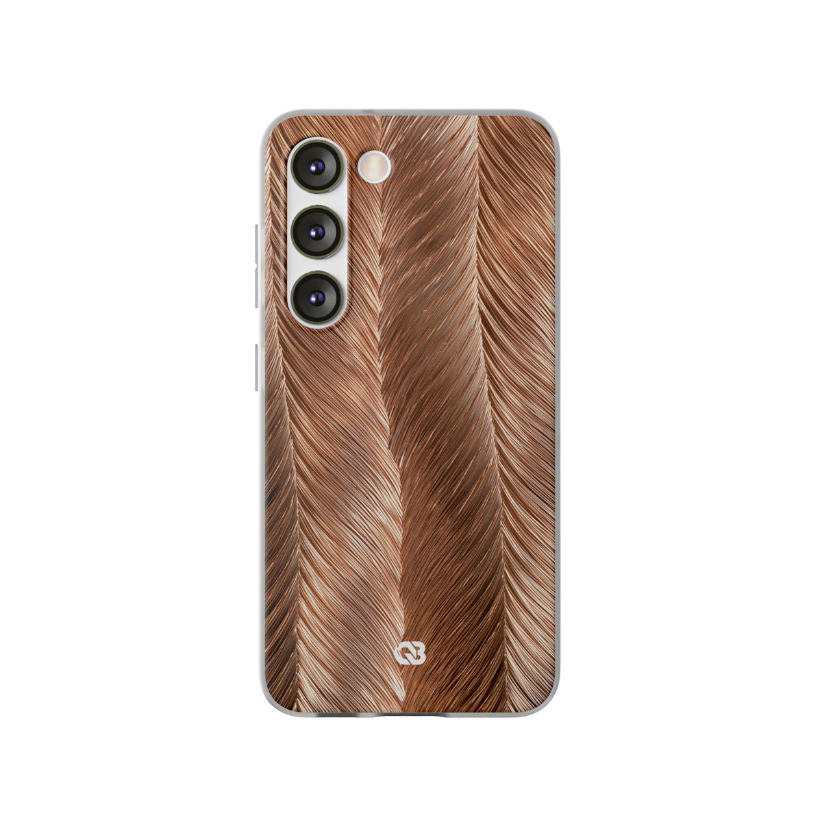 Rose Gold Weave · Lite Phone Case for Samsung · Brown