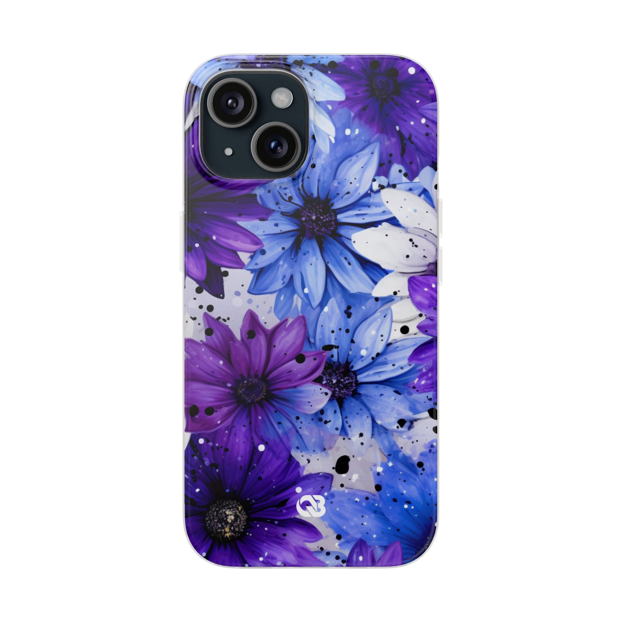 Ink Splatter Blooms · Soft Coque de téléphone pour iPhone