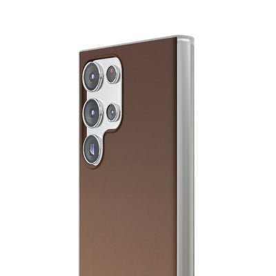 Brown Lite Phone Case for Samsung - Smoked Caramel Fade