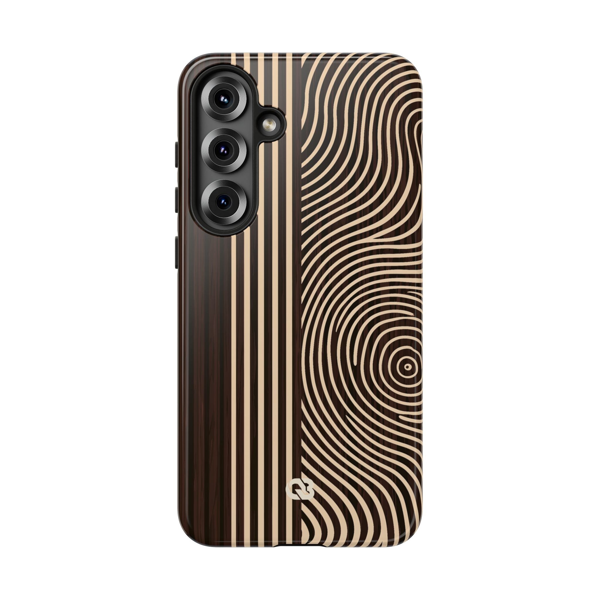 Brown Tough Phone Case for Samsung - Espresso Sand Ridge