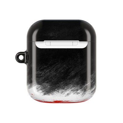Crimson Horizon · Hard Case for AirPods & AirPods Pro · Black