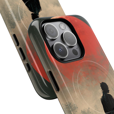 Crimson Moon Ronin · Tough 2.0 Magnetic Phone Case for iPhone · Red