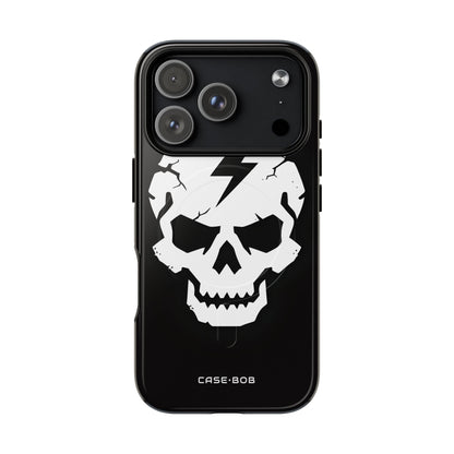 Lightning Skull iPhone 17 Pro Case - Tough+ - CASE•BOB
