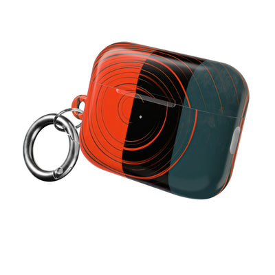 Orbital Meridian · Hard Case for AirPods & AirPods Pro · Orange