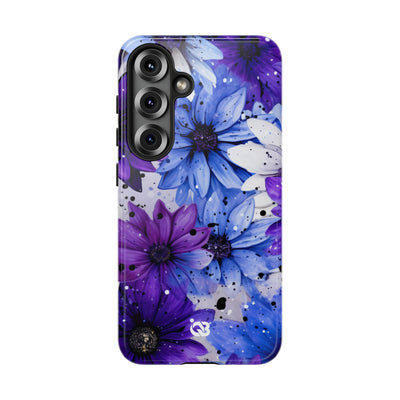 Ink Splatter Blooms · Tough Coque de téléphone pour Samsung