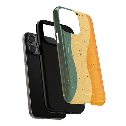 Wavy Forest Veil iPhone 15 Pro Max Case - Tough+