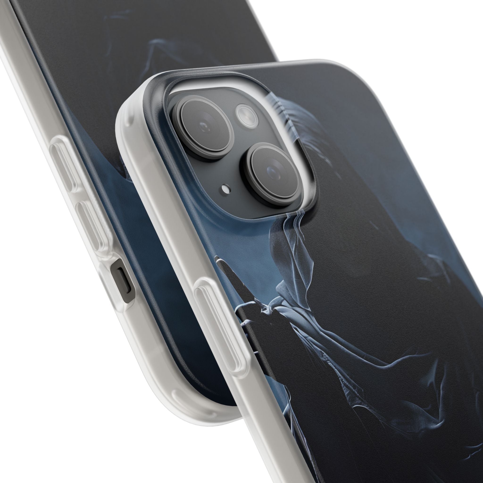 Shadow Harbinger Skull · Soft Phone Case for iPhone