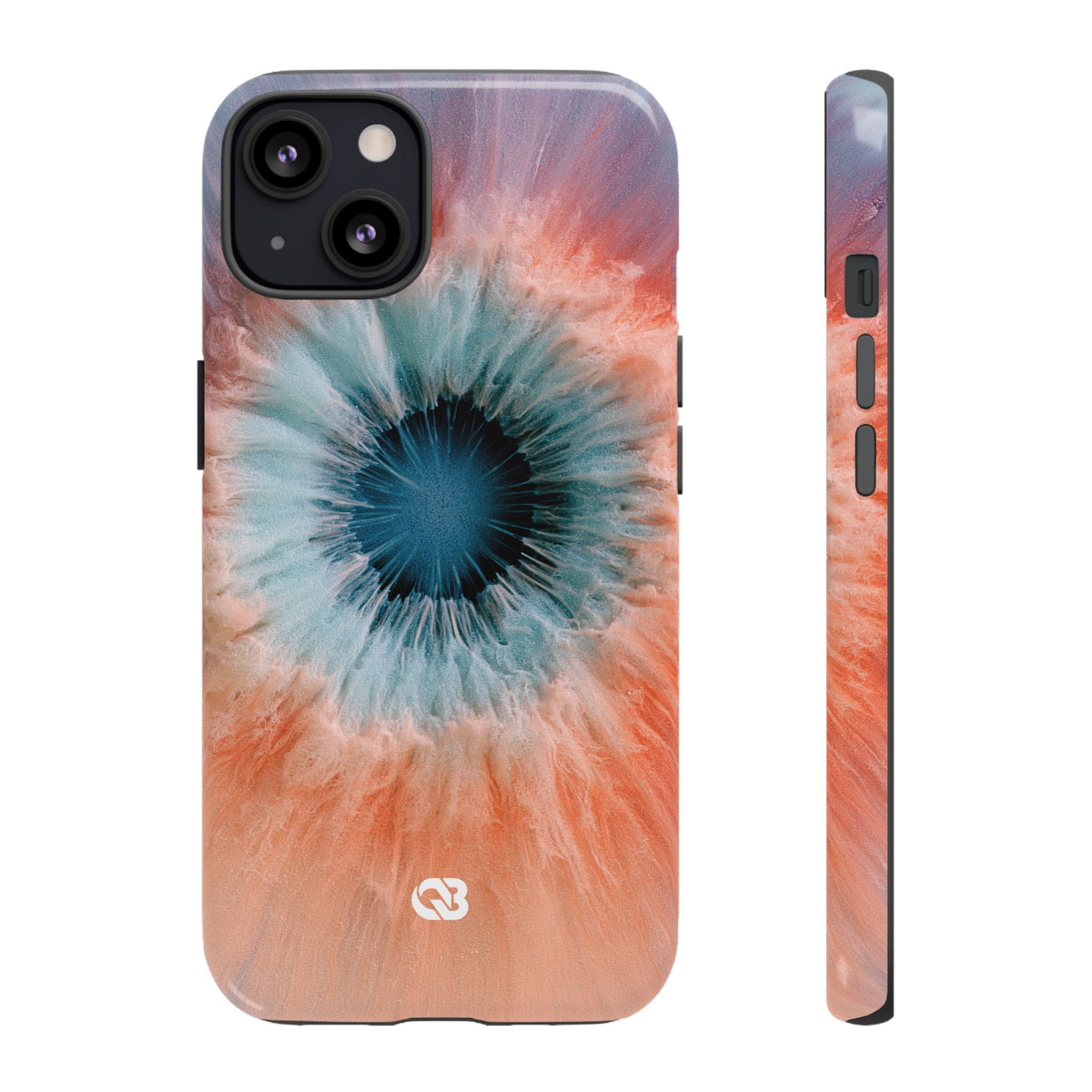 Radiant Aura Core · Tough Phone Case for iPhone · Orange