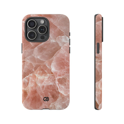 Rose Quartz Facet · Tough Phone Case for iPhone · Pink