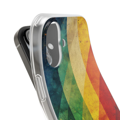 Diagonal Spectrum iPhone 16 Case - Soft