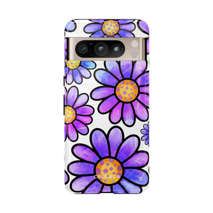 Polka Dot Blooms Google Pixel 8 Pro Case - Tough