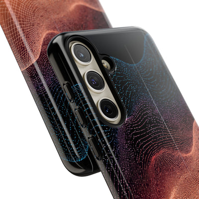Spectral Elevation · Tough Phone Case for Samsung · Orange