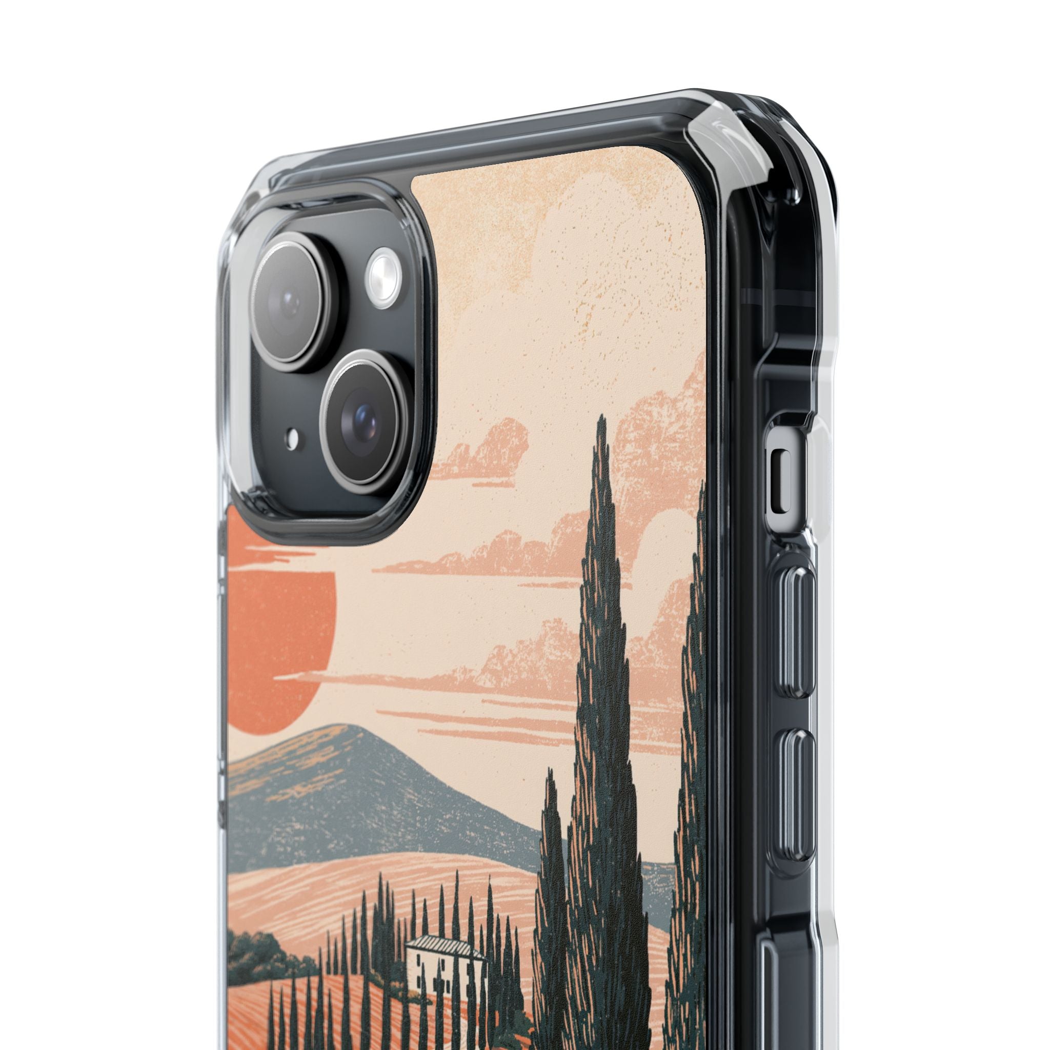 Orange Impact MagSafe Phone Case for iPhone - Terracotta Ridge Trail