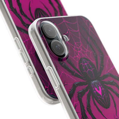 Obsidian Neon Widow · Soft Handyhülle für iPhone