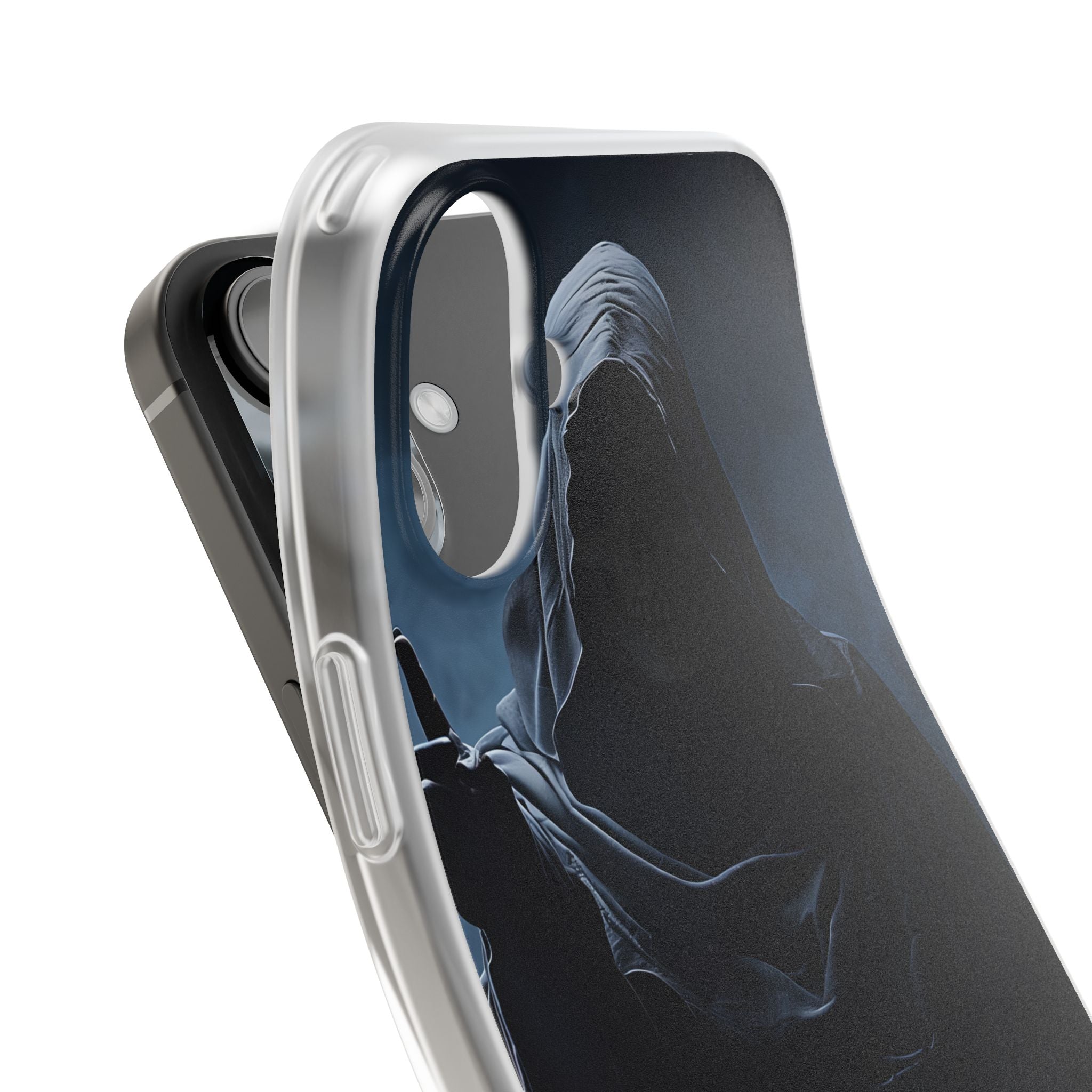 Shadow Harbinger Skull · Soft Phone Case for iPhone