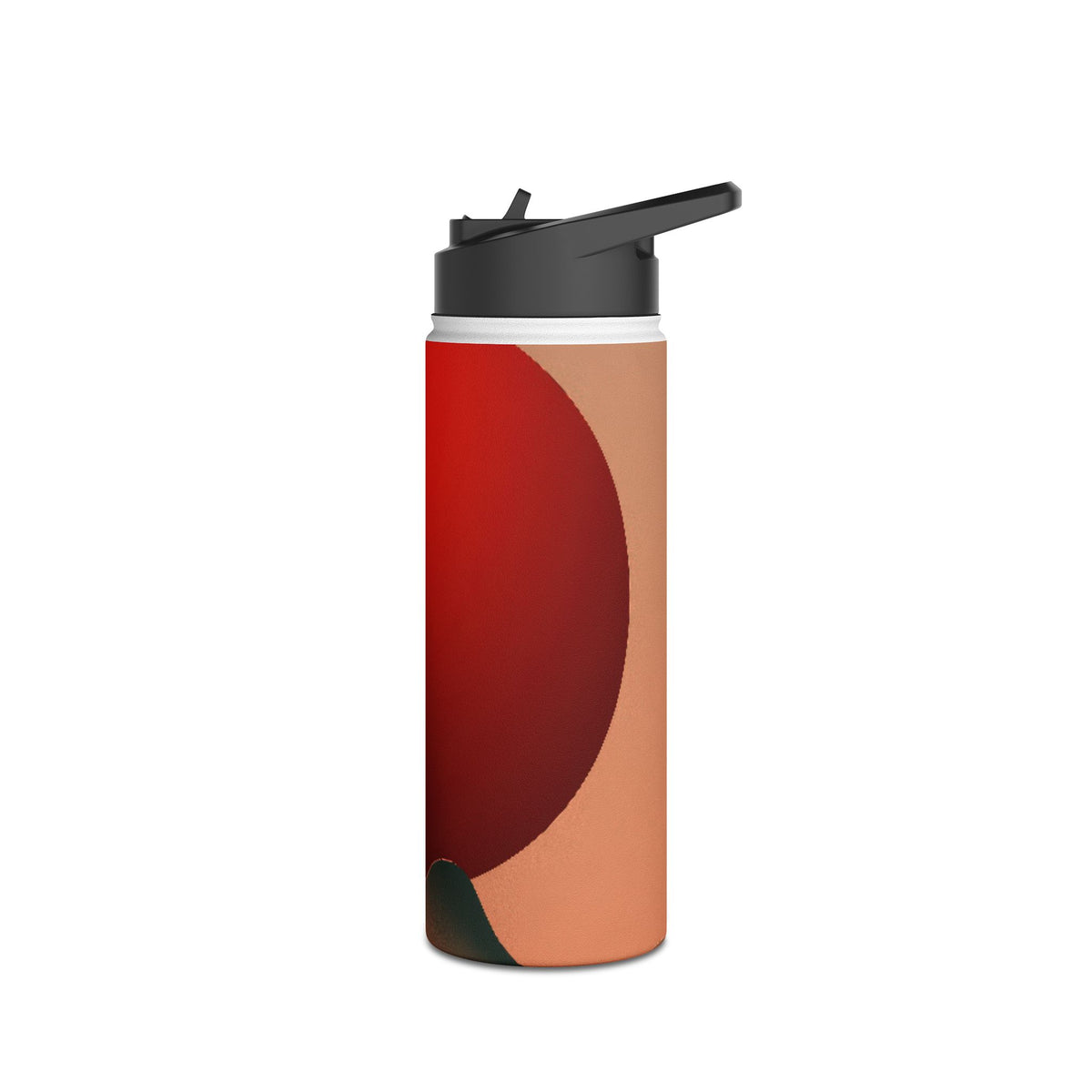 Crimson Sol Ridge · Insulated Water Bottle · Red