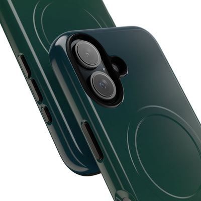 Green Tough 2.0 Magsafe Phone Case for iPhone - Midnight Pine Horizon