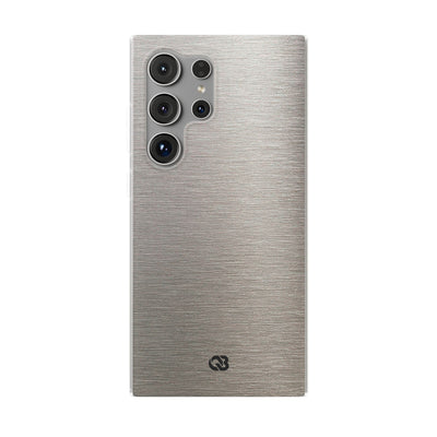 Brushed Silver Alloy · Lite Phone Case for Samsung · Silver