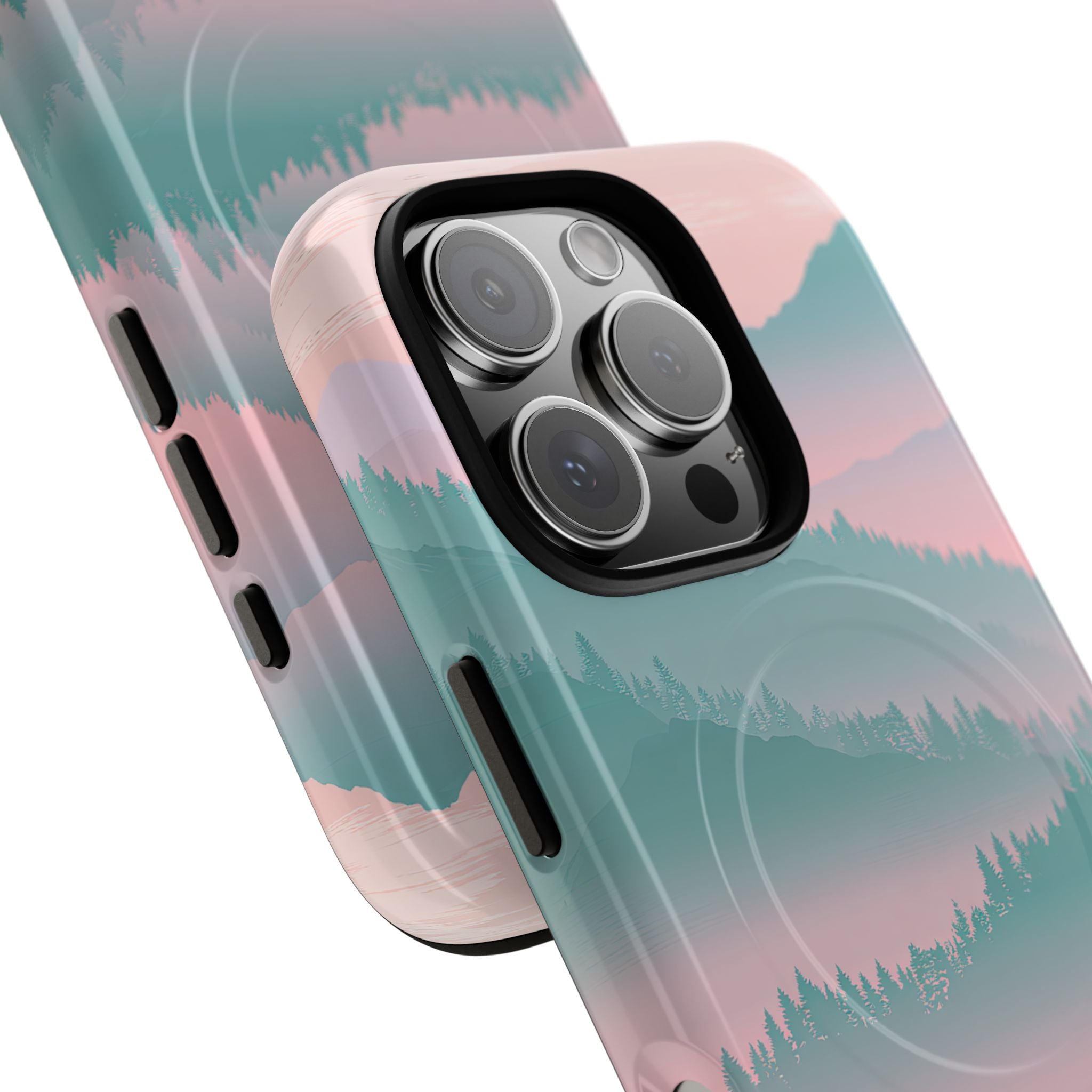 Teal Tough 2.0 Magsafe Phone Case for iPhone - Alpine Mist Teal