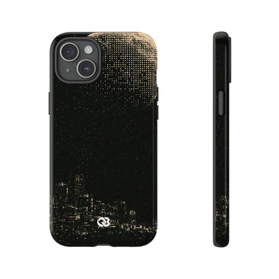 Lunar Metropolis Nocturne · Tough Phone Case for iPhone · Black