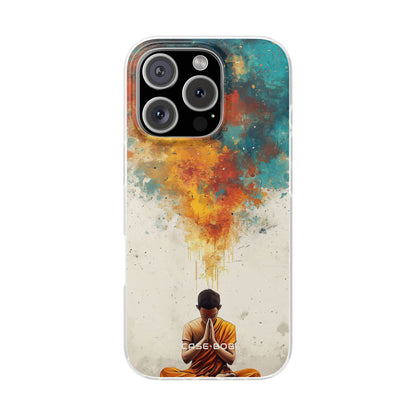 Meditative Glow iPhone 16 Pro Case - Soft