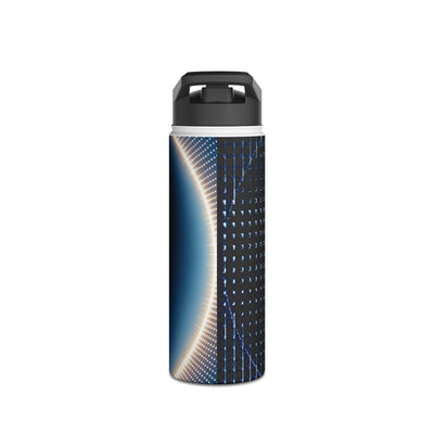 Luminous Meridian · Insulated Water Bottle · Black