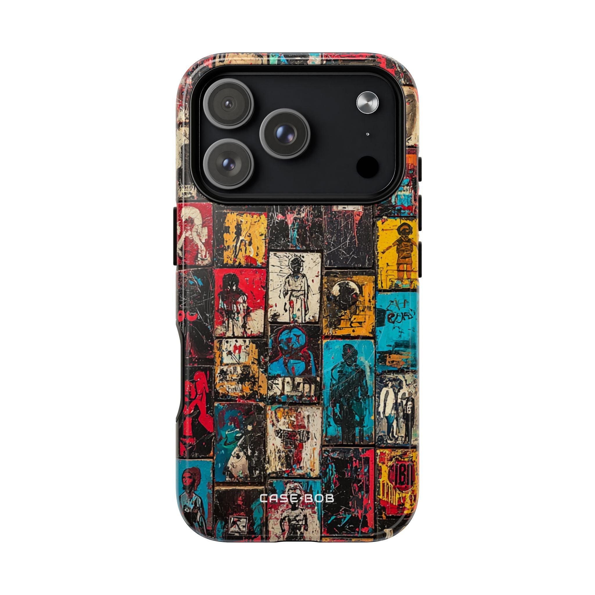 Figured Grid iPhone 17 Pro Case - Tough+ - CASE•BOB