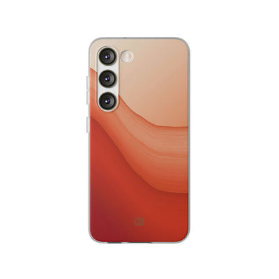 Terracotta Flow · Lite Phone Case for Samsung · Orange