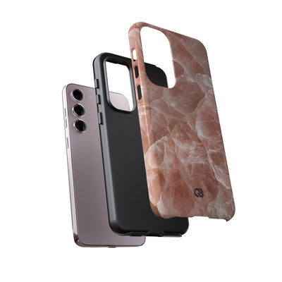Rose Quartz Facet · Tough Phone Case for Samsung · Pink