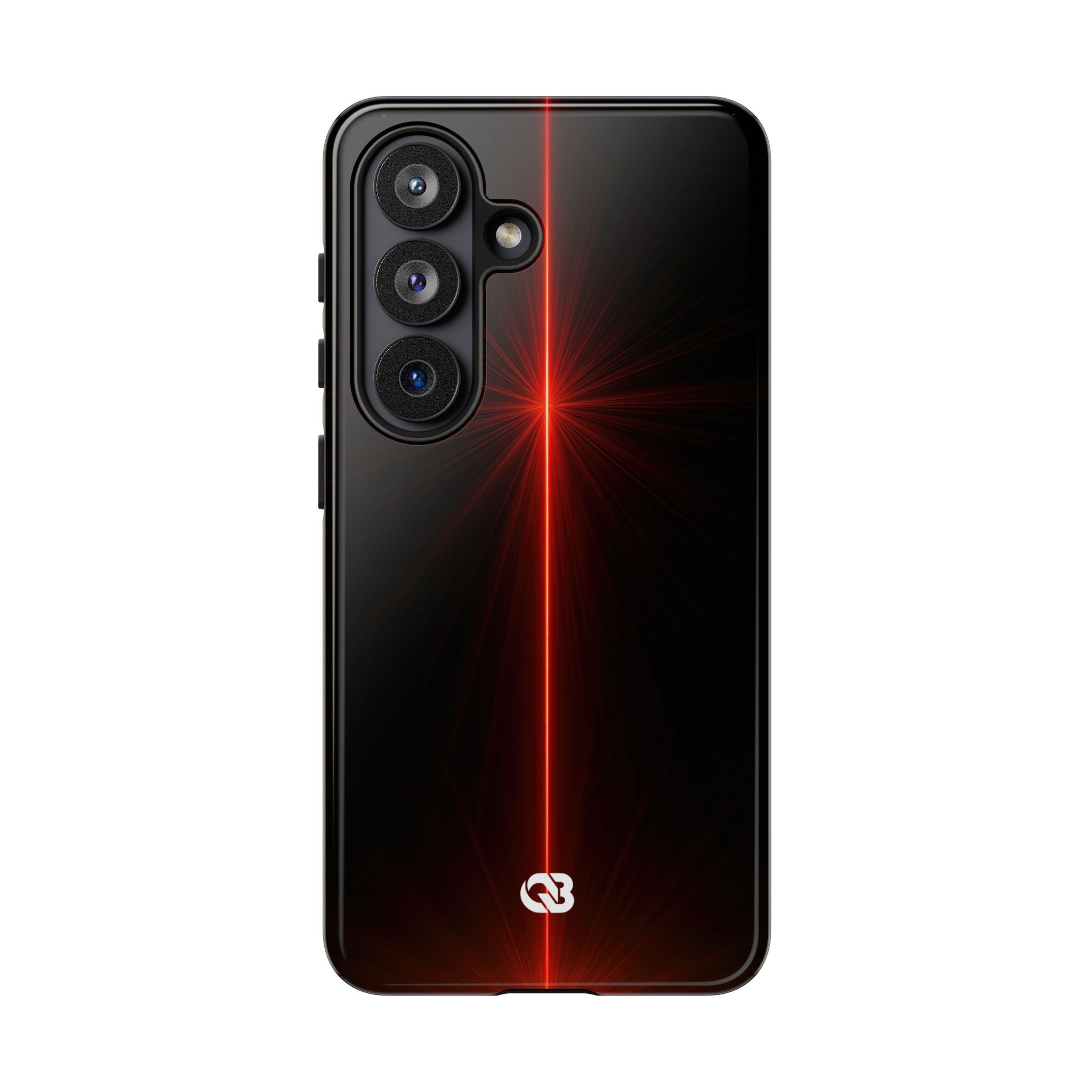 Red Tough Phone Case for Samsung - Crimson Flare Vector