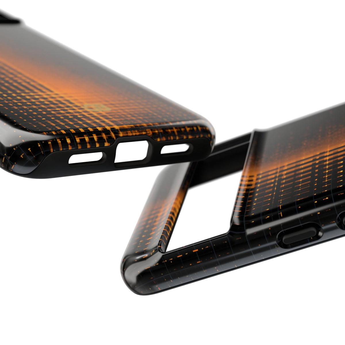 Amber Frequency · Tough Phone Case for Pixel ·  Orange