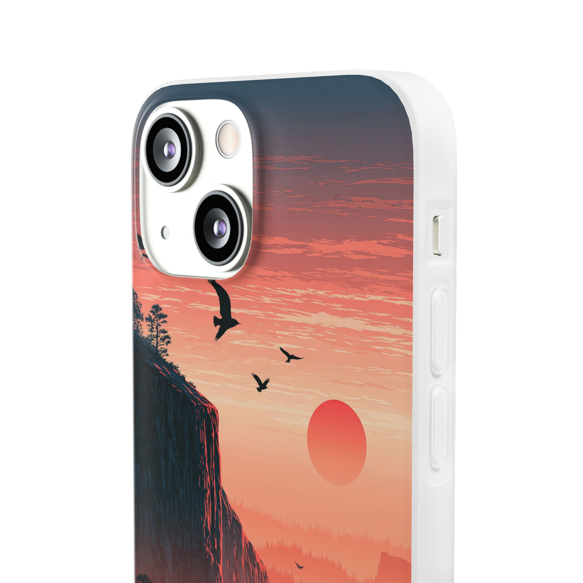 Canyon Dusk · Lite Phone Case for iPhone ·  Orange