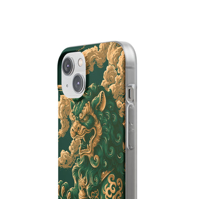 Imperial Guardian Lion · Lite Phone Case for iPhone ·  Green