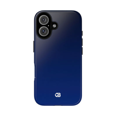 Midnight Cobalt Gradient · Tough Phone Case for iPhone · Blue