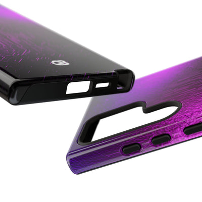Violet Cyber Circuit · Tough Phone Case for Samsung · Purple