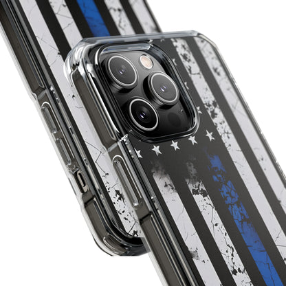 Blue Stripe Flag iPhone 14 Pro Max Case - Impact