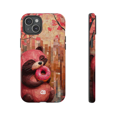 Crimson Donut Bandit · Tough Handyhülle für iPhone