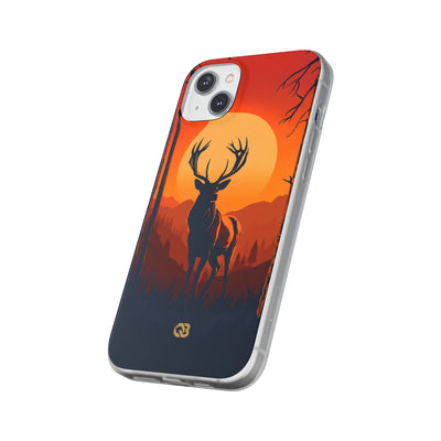Amber Ridge Stag · Soft Phone Case for iPhone