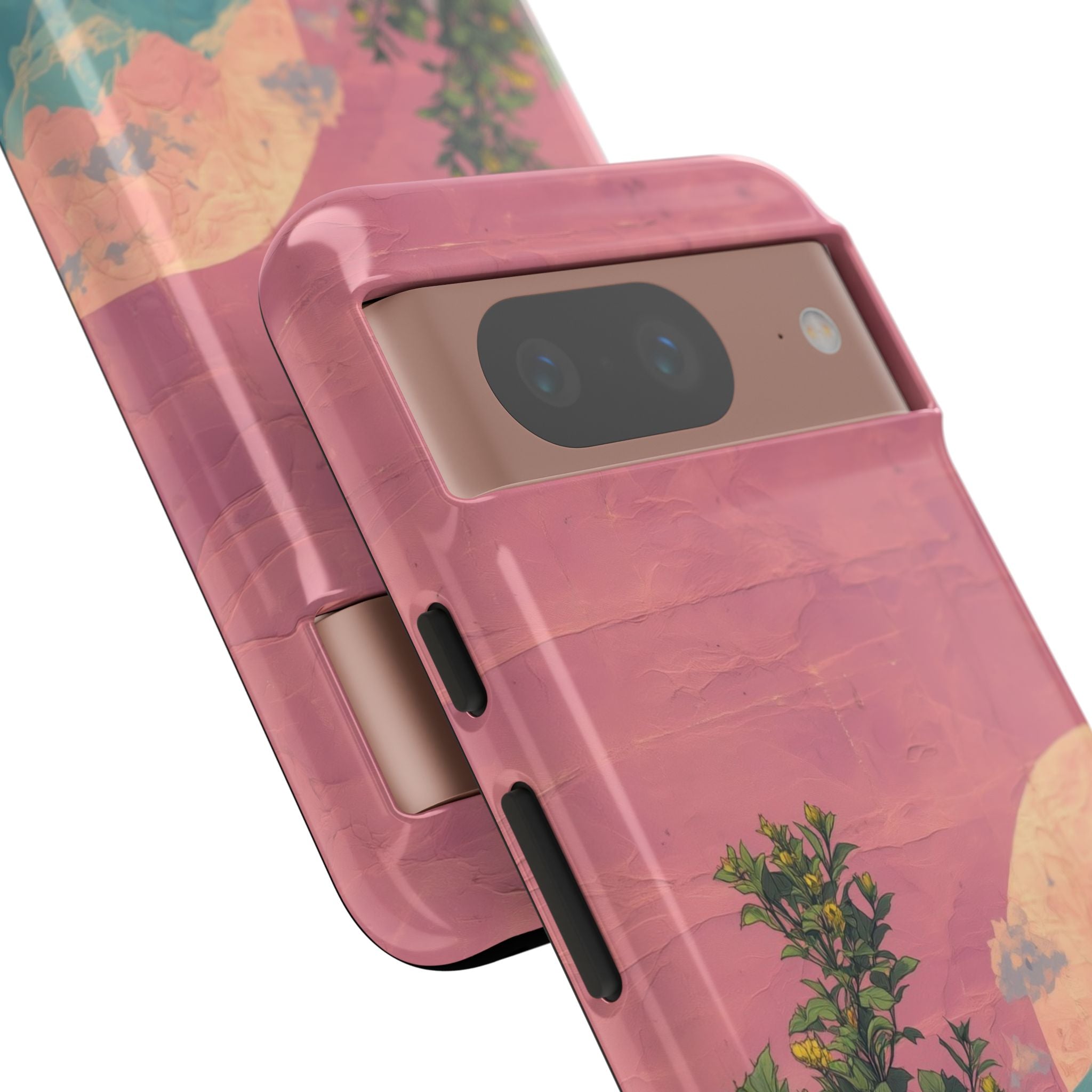 Lunare Pastellblüte · Tough Handyhülle für Google Pixel