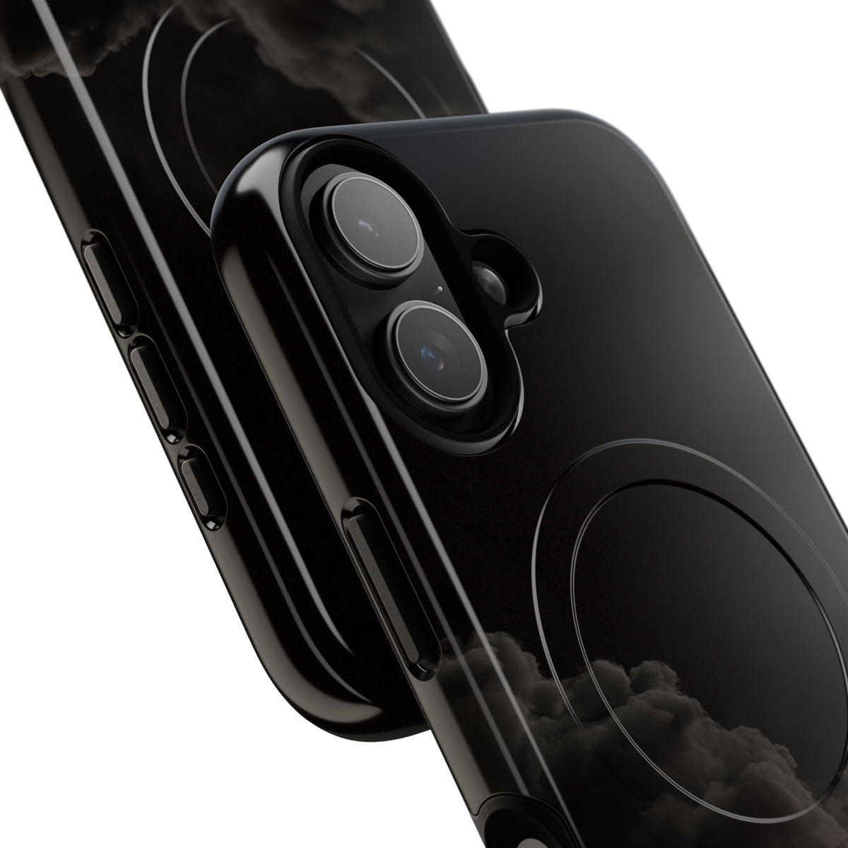 Crimson Fog Void · Tough 2.0 Magnetic Phone Case for iPhone · Black