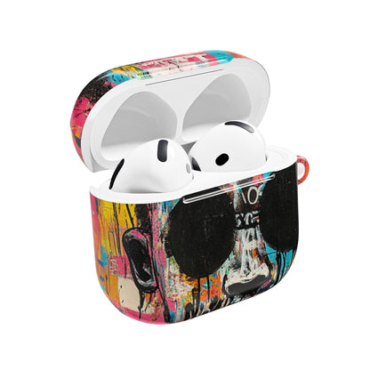 Black Orb Face - AirPods Case