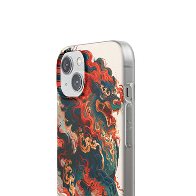 Imperial Shishi · Lite Phone Case for iPhone ·  Teal