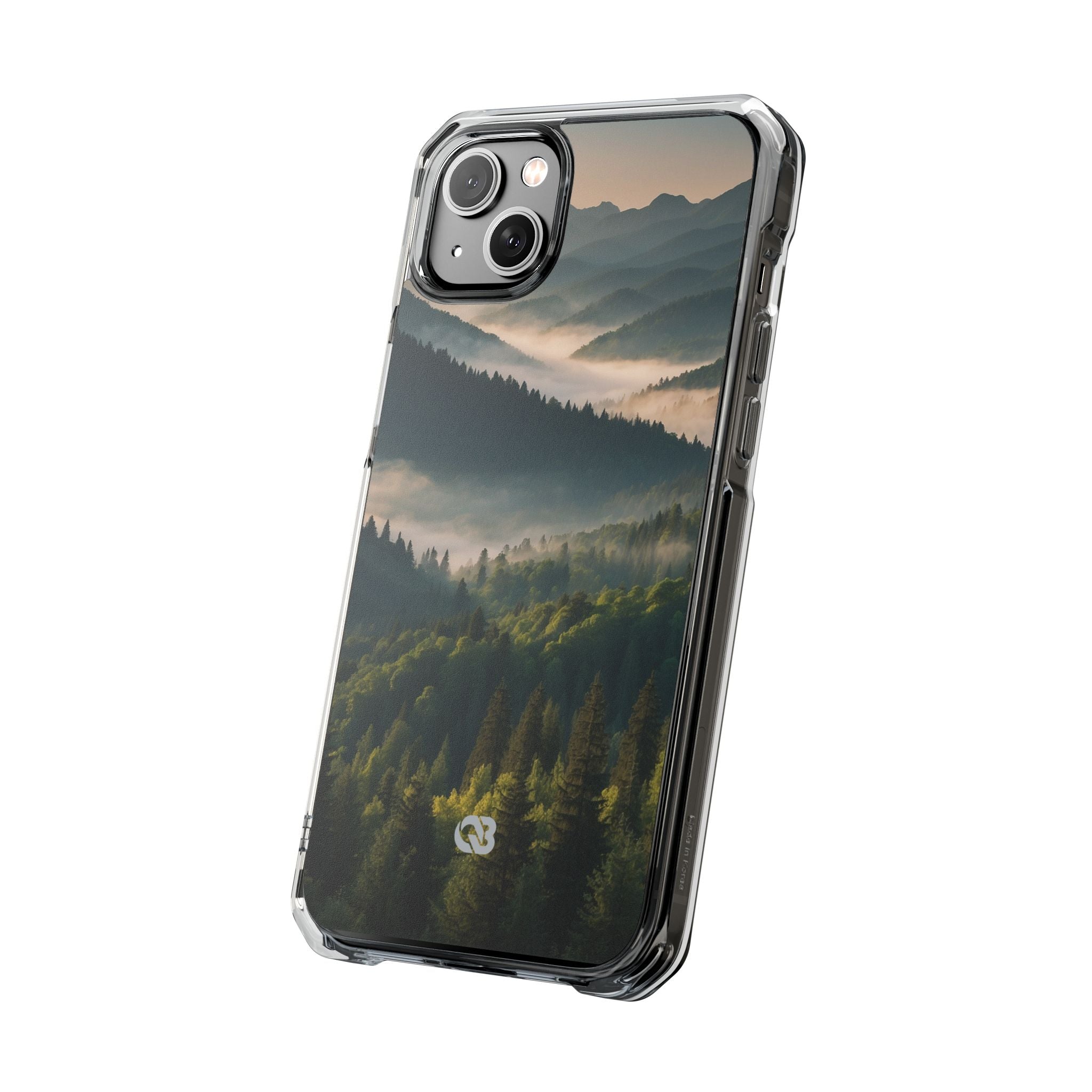 Foggy Mountain Ridge · Impact Handyhülle für iPhone · Magsafe
