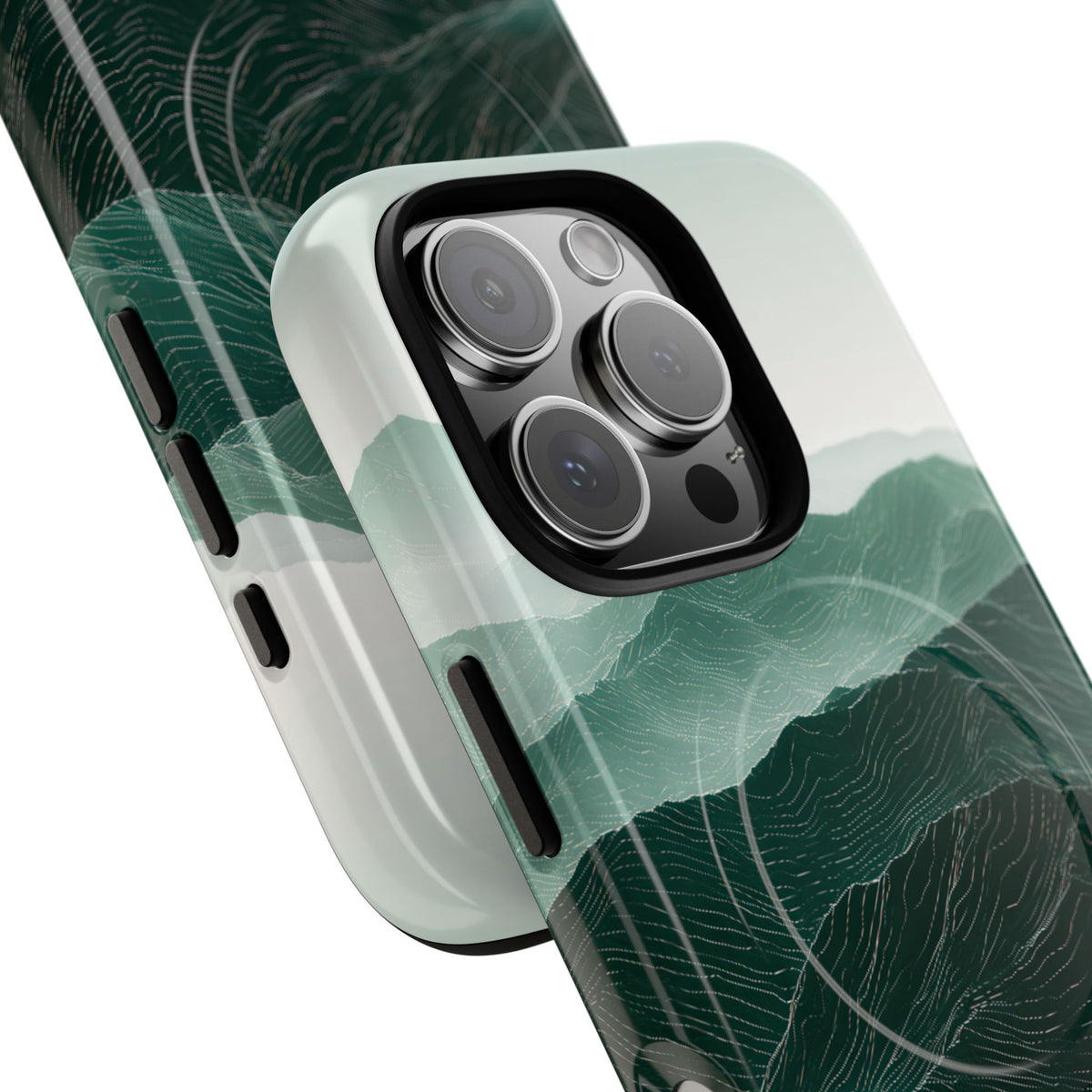 Alpine Mist · Tough 2.0 Magnetic Phone Case for iPhone · Green