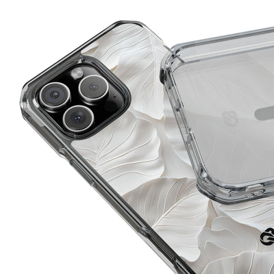 Sculpted Ivory Leaves · Impact Phone Case for iPhone · Magsafe