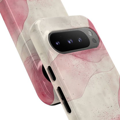 Crimson Waves Google Pixel 9 Pro Case - Tough