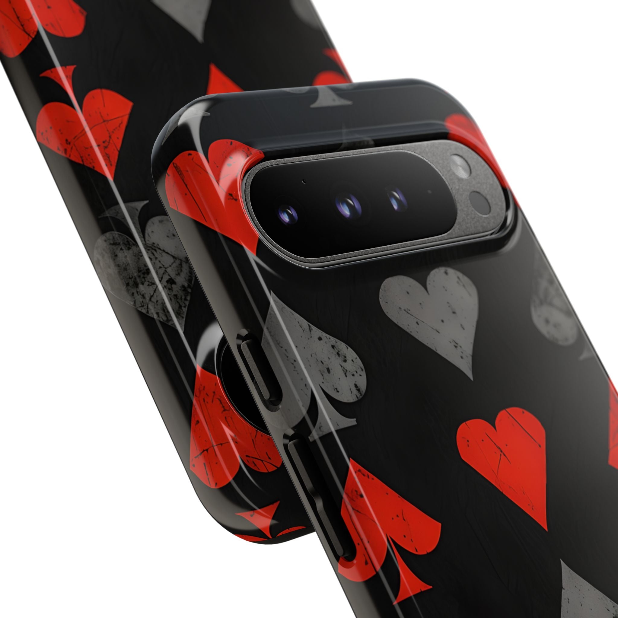 Crimson Ash Suits · Tough Handyhülle für Google Pixel